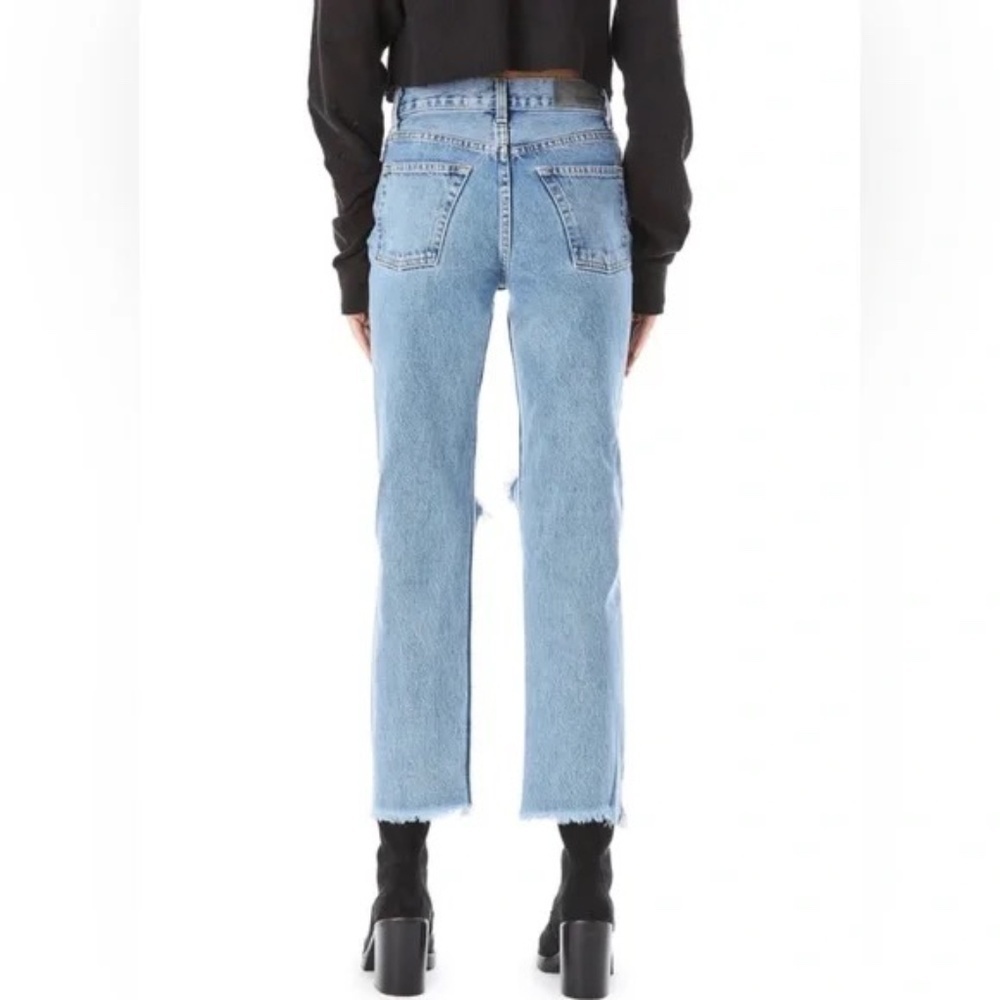 NWT Carmar Emelia Button Fly Distressed Jeans NWT Non-Stretch size 25 - Picture 2 of 6